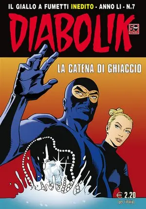 Copertina di DIABOLIK · 785 — La catena di ghiaccio