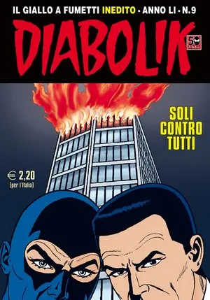 Copertina di DIABOLIK · 787 — Soli contro tutti