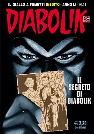 Copertina di DIABOLIK · 789 — Il segreto di Diabolik