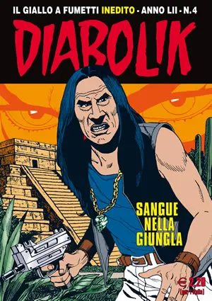 Copertina di DIABOLIK · 794 — Sangue nella giungla