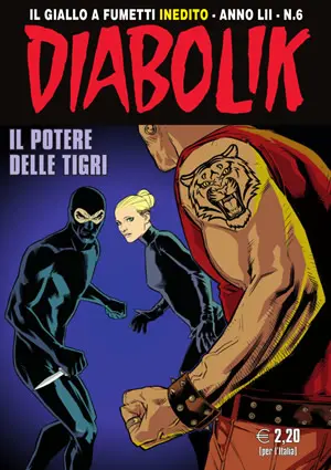 Copertina di DIABOLIK · 796 — Il potere delle tigri