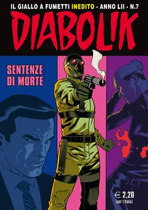 Copertina di DIABOLIK · 797 — Sentenze di morte