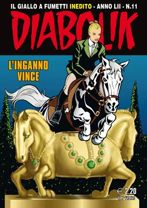 Copertina di DIABOLIK · 801 — L'inganno vince