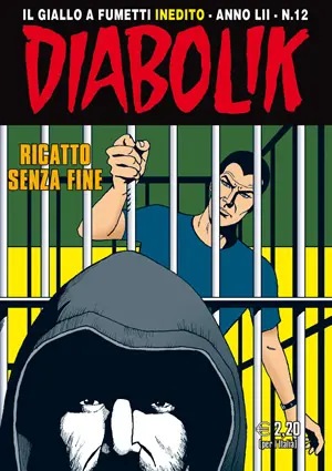 Copertina di DIABOLIK · 802 — Ricatto senza fine