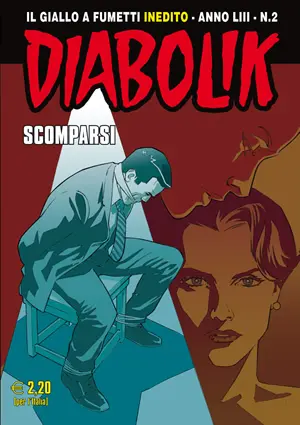 Copertina di DIABOLIK · 804 — Scomparsi