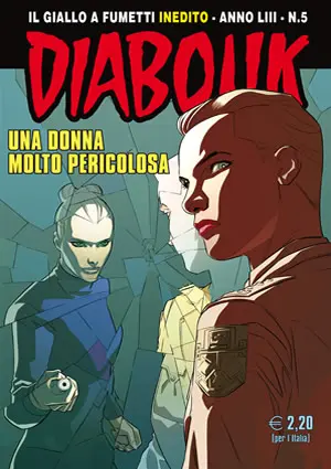 Copertina di DIABOLIK · 807 — Una donna molto pericolosa