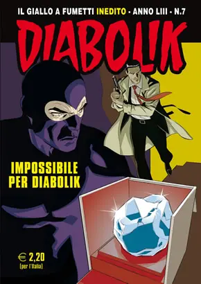 Copertina di DIABOLIK · 809 — Impossibile per Diabolik