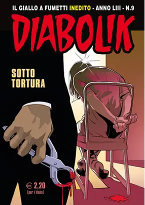Copertina di DIABOLIK · 811 — Sotto tortura