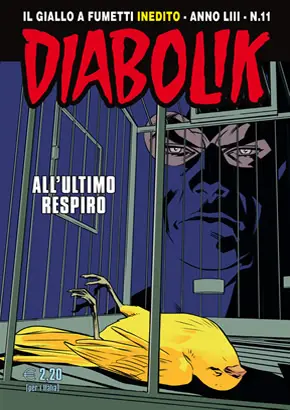 Copertina di DIABOLIK · 813 — All'ultimo respiro