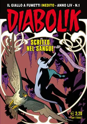 Copertina di DIABOLIK · 815 — Scritto nel sangue
