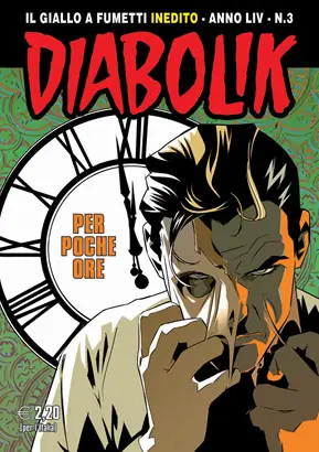 Copertina di DIABOLIK · 817 — Per poche ore