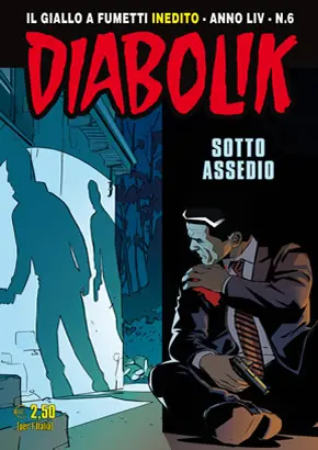 Copertina di DIABOLIK · 820 — Sotto assedio