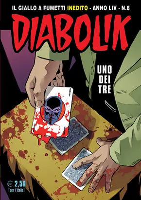 Copertina di DIABOLIK · 822 — Uno dei tre