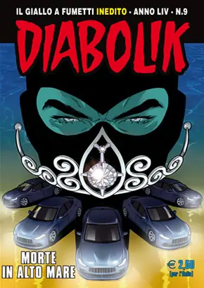 Copertina di DIABOLIK · 823 — Morte in alto mare