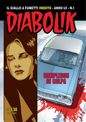 Copertina di DIABOLIK · 827 — Complesso di colpa