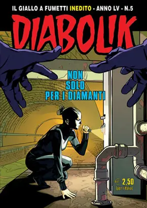 Copertina di DIABOLIK · 831 — Non solo per i diamanti