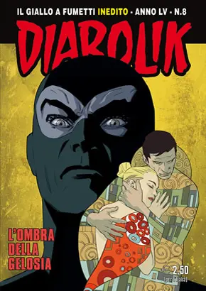 Copertina di DIABOLIK · 834 — L'ombra della gelosia