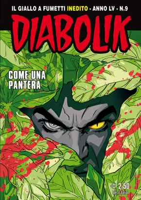 Copertina di DIABOLIK · 835 — Come una pantera
