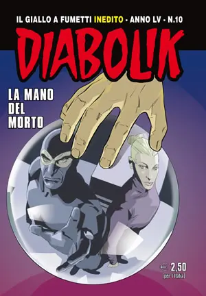 Copertina di DIABOLIK · 836 — La mano del morto
