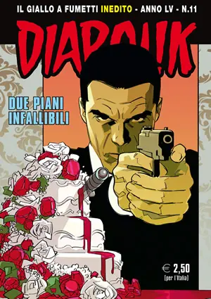 Copertina di DIABOLIK · 837 — Due piani infallibili