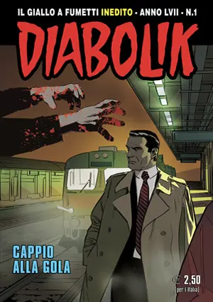 Copertina di DIABOLIK · 851 — Cappio alla gola