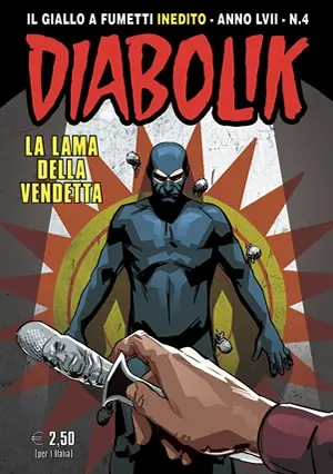Copertina di DIABOLIK · 854 — La lama della vendetta