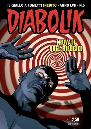 Copertina di DIABOLIK · 855 — Trovate quel rifugio!