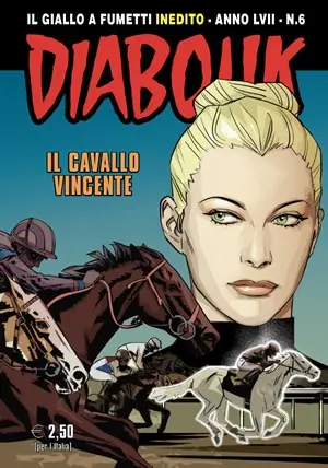 Copertina di DIABOLIK · 856 — Il cavallo vincente