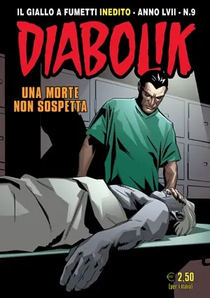 Copertina di DIABOLIK · 859 — Una morte non sospetta