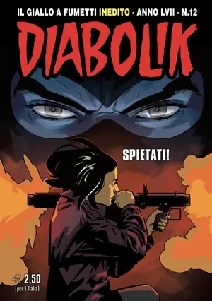 Copertina di DIABOLIK · 862 — Spietati!