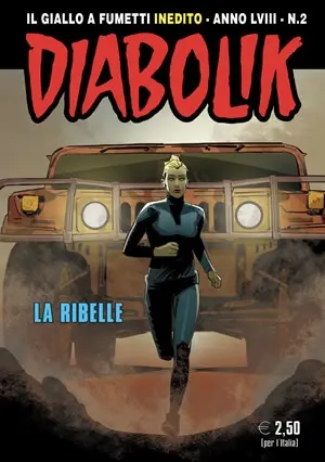 Copertina di DIABOLIK · 864 — La ribelle