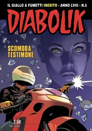 Copertina di DIABOLIK · 867 — Scomoda testimone
