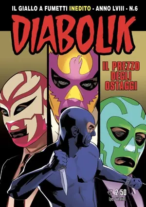Copertina di DIABOLIK · 868 — Il prezzo degli ostaggi