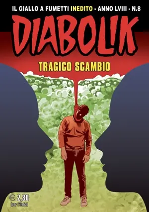 Copertina di DIABOLIK · 870 — Tragico scambio
