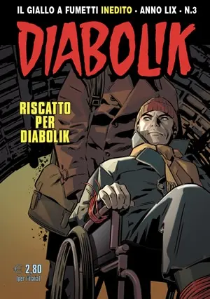 Copertina di DIABOLIK · 877 — Riscatto per Diabolik