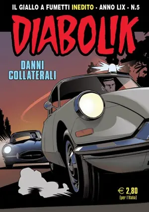 Copertina di DIABOLIK · 879 — Danni collaterali