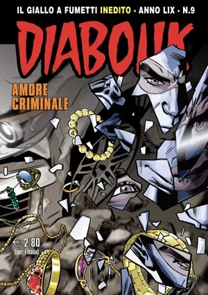 Copertina di DIABOLIK · 883 — Amore criminale