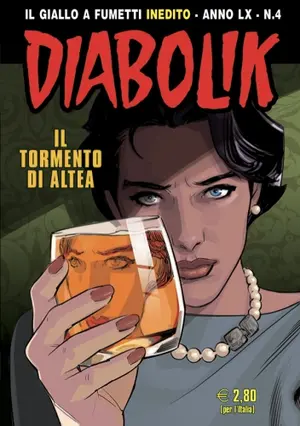 Copertina di DIABOLIK · 890 — Il tormento di Altea