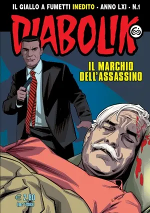 Copertina di DIABOLIK · 899 — Il marchio dell'assassino