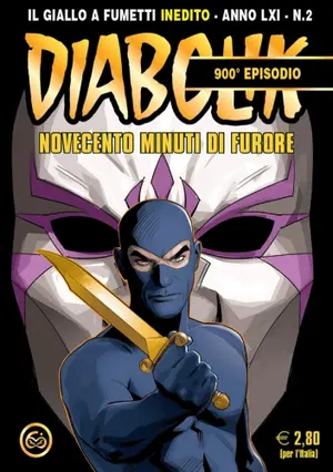 Copertina di DIABOLIK · 900 — Novecento minuti di furore