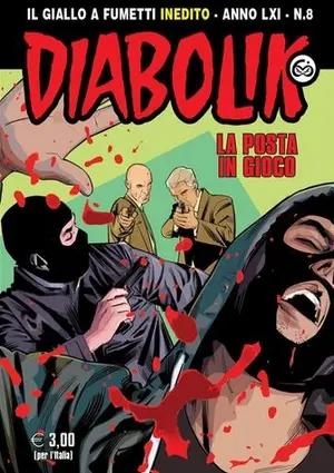 Copertina di DIABOLIK · 906 — La posta in gioco