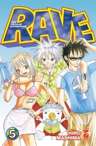 Copertina di RAVE – THE GROOVE ADVENTURE NEW EDITION · VOL. 5 — Rave – The Groove Adventure New Edition vol. 5
