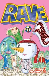 Copertina di RAVE – THE GROOVE ADVENTURE NEW EDITION · VOL. 6 — Rave – The Groove Adventure New Edition vol. 6