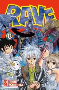 Copertina di RAVE – THE GROOVE ADVENTURE NEW EDITION · VOL. 8 — Rave – The Groove Adventure New Edition vol. 8