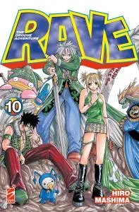 Copertina di RAVE – THE GROOVE ADVENTURE NEW EDITION · VOL. 10 — Rave – The Groove Adventure New Edition vol. 10