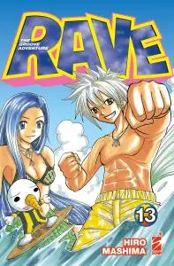 Copertina di RAVE – THE GROOVE ADVENTURE NEW EDITION · VOL. 13 — Rave – The Groove Adventure New Edition vol. 13