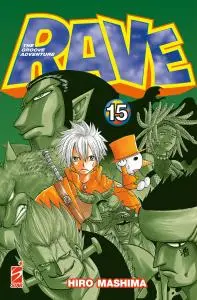 Copertina di RAVE – THE GROOVE ADVENTURE NEW EDITION · VOL. 15 — Rave – The Groove Adventure New Edition vol. 15