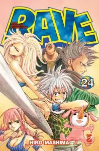 Copertina di RAVE – THE GROOVE ADVENTURE NEW EDITION · VOL. 24 — Rave – The Groove Adventure New Edition vol. 24