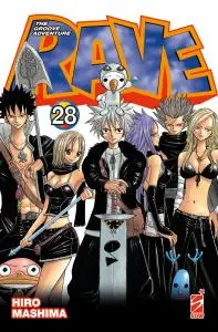 Copertina di RAVE – THE GROOVE ADVENTURE NEW EDITION · VOL. 28 — Rave – The Groove Adventure New Edition vol. 28