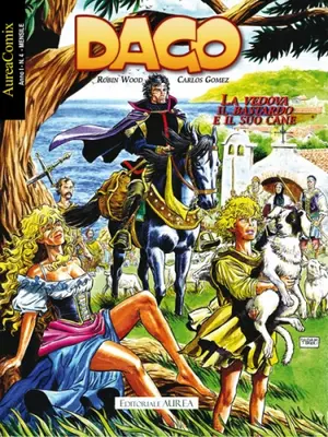 Copertina di AUREACOMIX · 5 — Dago, vol 69: La vedova, il bastardo e il suo cane